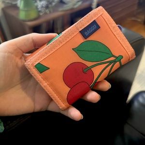 Baggu Cherry Print Nylon Wallet